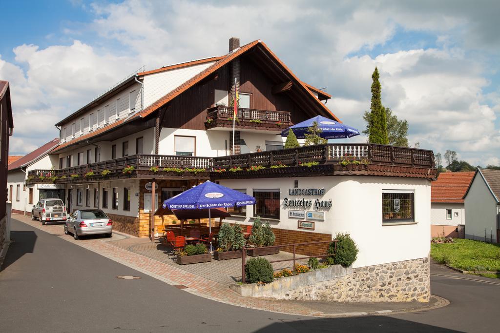 Landgasthof Deutsches Haus Ulmbach ภายนอก รูปภาพ